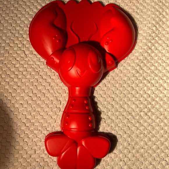 Lobster Sand Mold Shovel Red - Picture 1 of 4